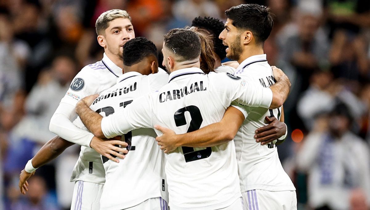 El Real Madrid cierra la fase de grupos con una goleada