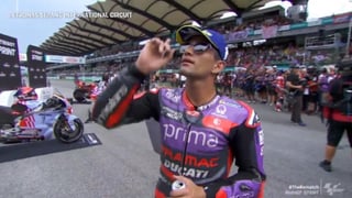 Jorge Martín y su bonito gesto con Valencia