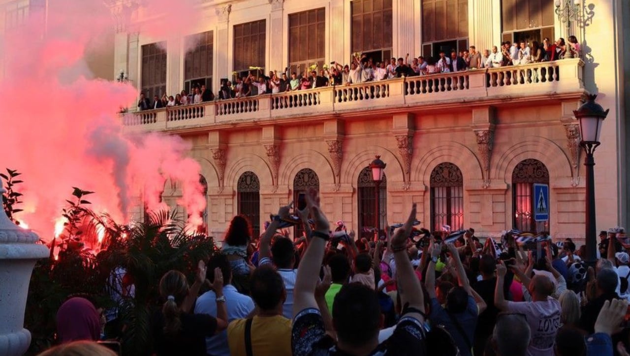 Ceuta festeja el ascenso a Segunda 45 años después