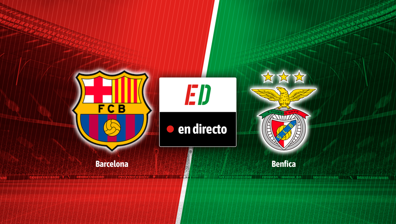 Barça - Benfica, en directo: resultado, resumen, goles del partido de hoy de Champions