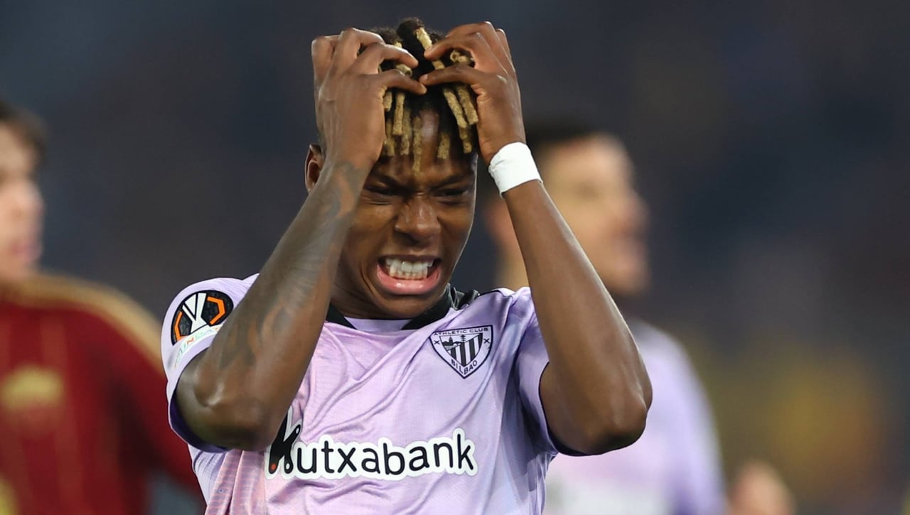 Nico Williams, a medio camino y sin 'validar'