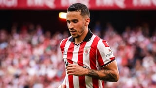 Berenguer, futbolista del Athletic, confirma que sigue jugando con algunas molestias: "Voy peleando con ello"