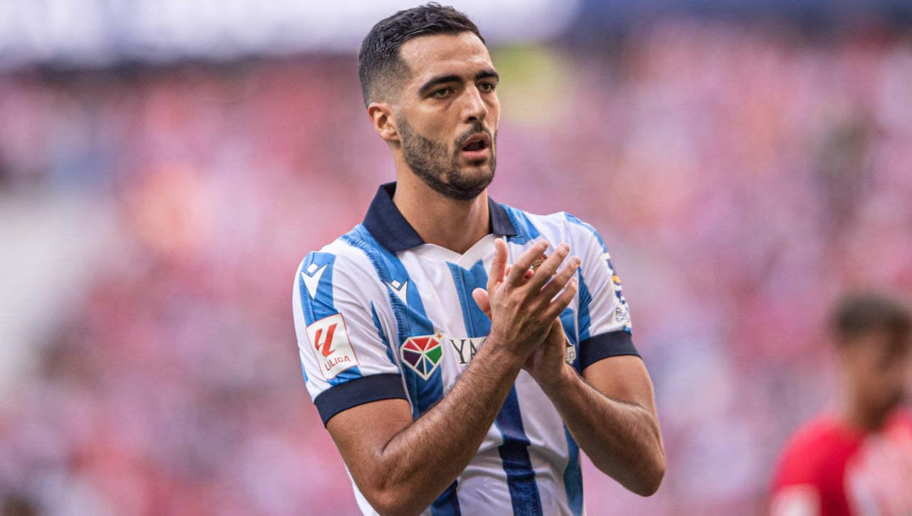 En la carrera por Mikel Merino