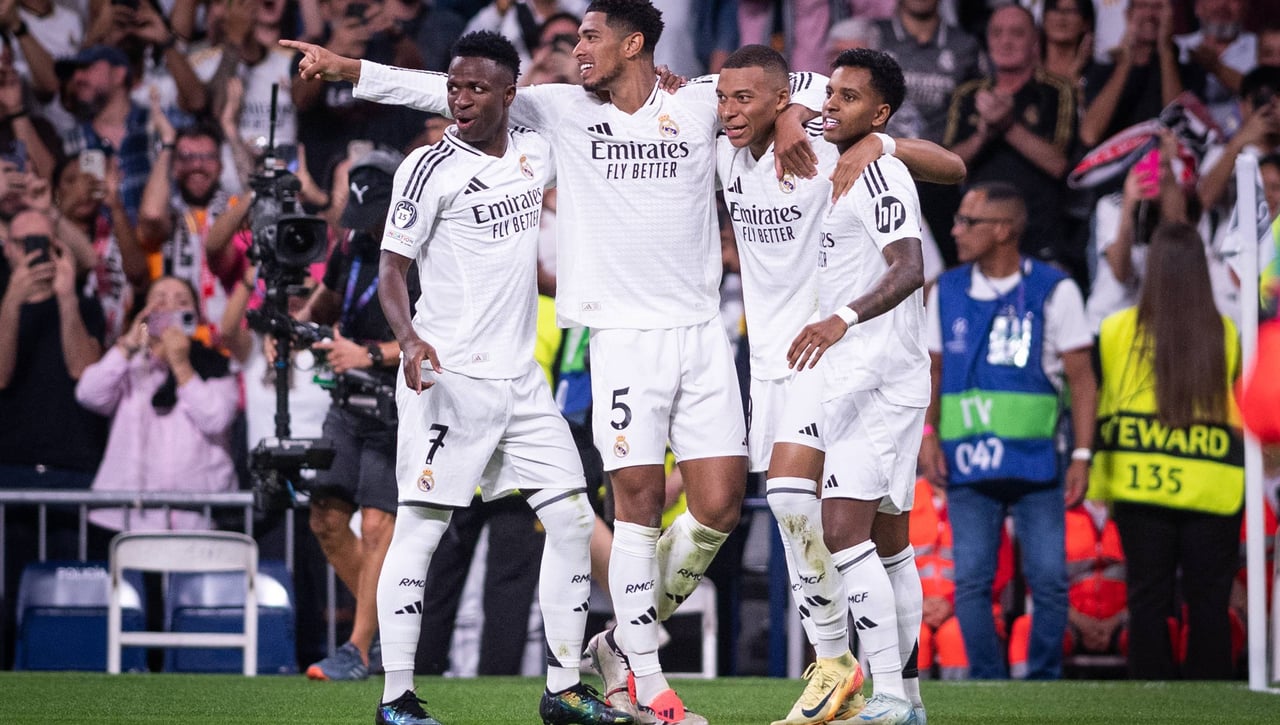 Real Madrid 3-1 Stuttgart: Rüdiger salva por el aire el estreno de Mbappé