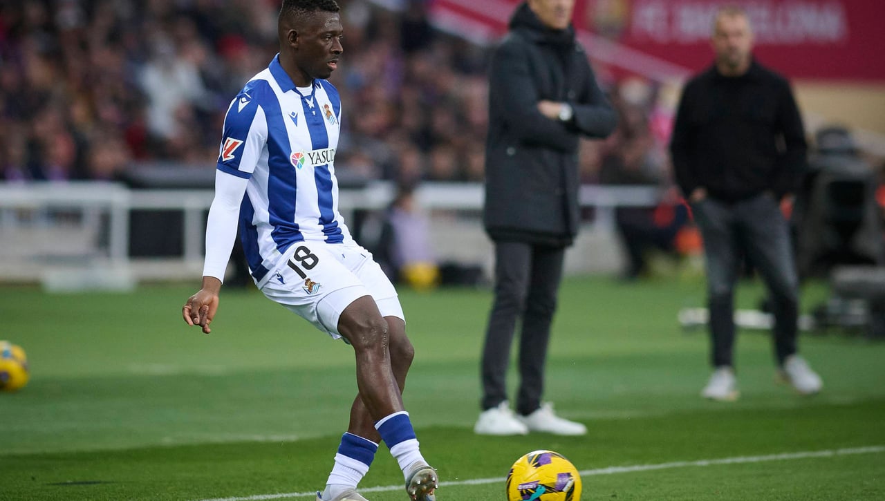 Giro brusco en la operación salida