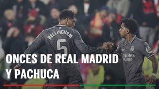 Alineaciones Real Madrid - Pachuca: Alineaciones del Real Madrid y Pachuca en el partido de hoy de la Copa Intercontinental