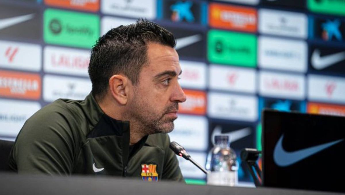 Xavi se lo deja claro a Deco y Laporta por última vez