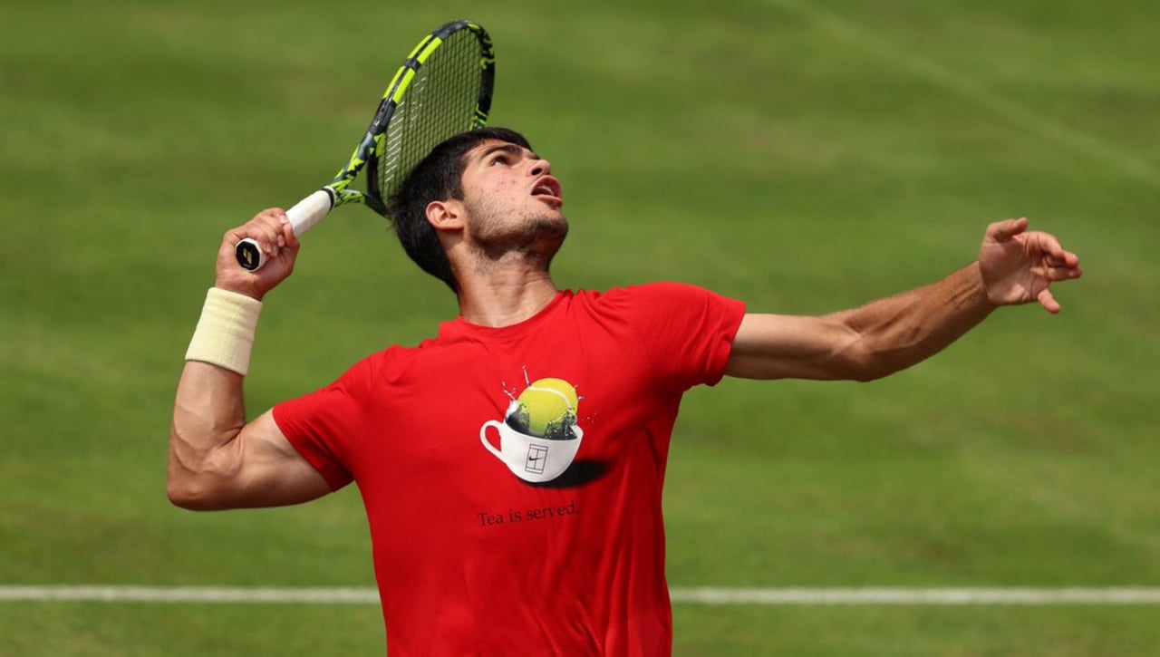 Alcaraz estudia a Federer y Murray para ganar en Wimbledon