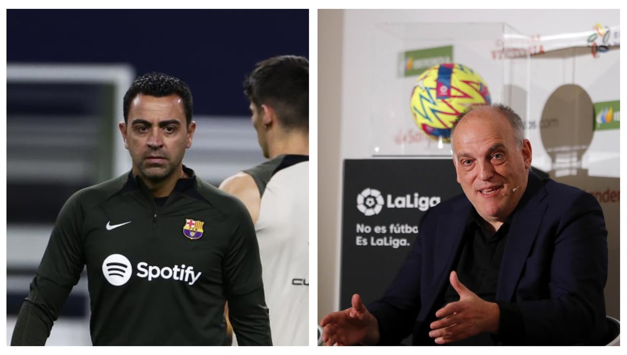 El futuro de Xavi no está tan claro: Tebas tiene mucho que 'decir'