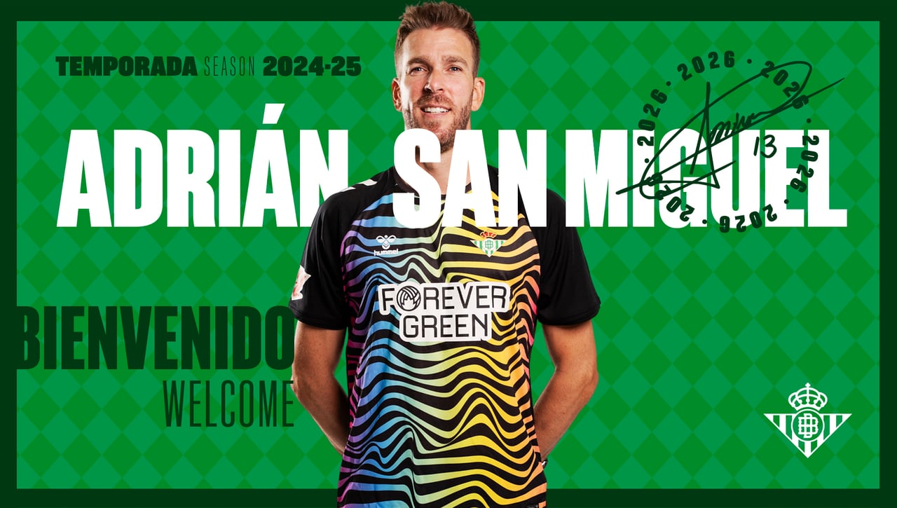 Oficial: El curioso vídeo para anunciar el regreso de Adrián San Miguel al Betis