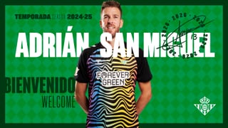 Oficial: El curioso vídeo para anunciar el regreso de Adrián San Miguel al Betis