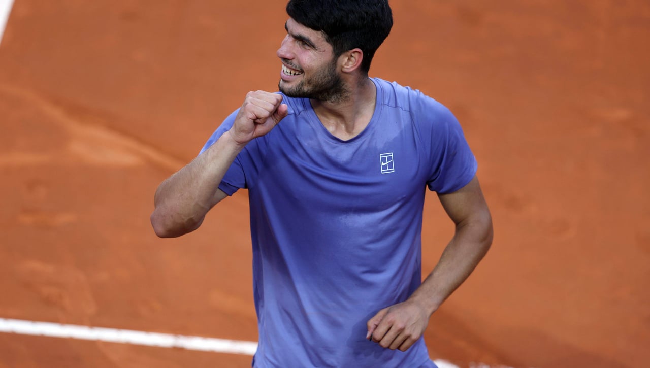 Subidón de Carlos Alcaraz