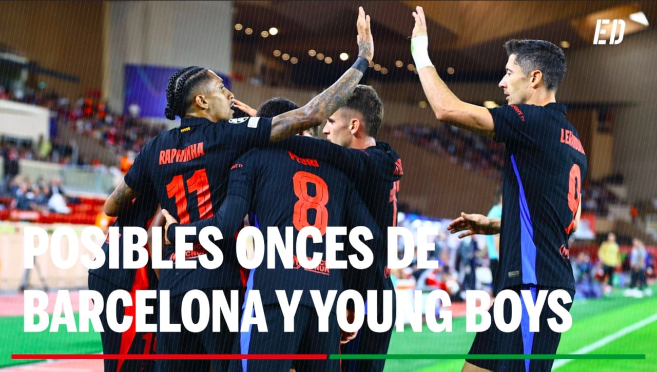 Alineaciones Barcelona - Young Boys: Alineación posible de Barcelona y Young Boys en el partido de hoy de la UEFA Champions League