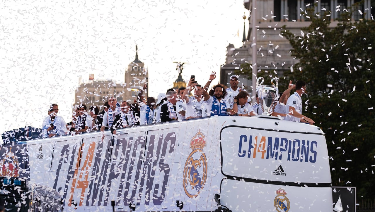 Celebración de la decimoquinta Champions League del Real Madrid: Fecha, horarios, recorrido del autobús y dónde verla