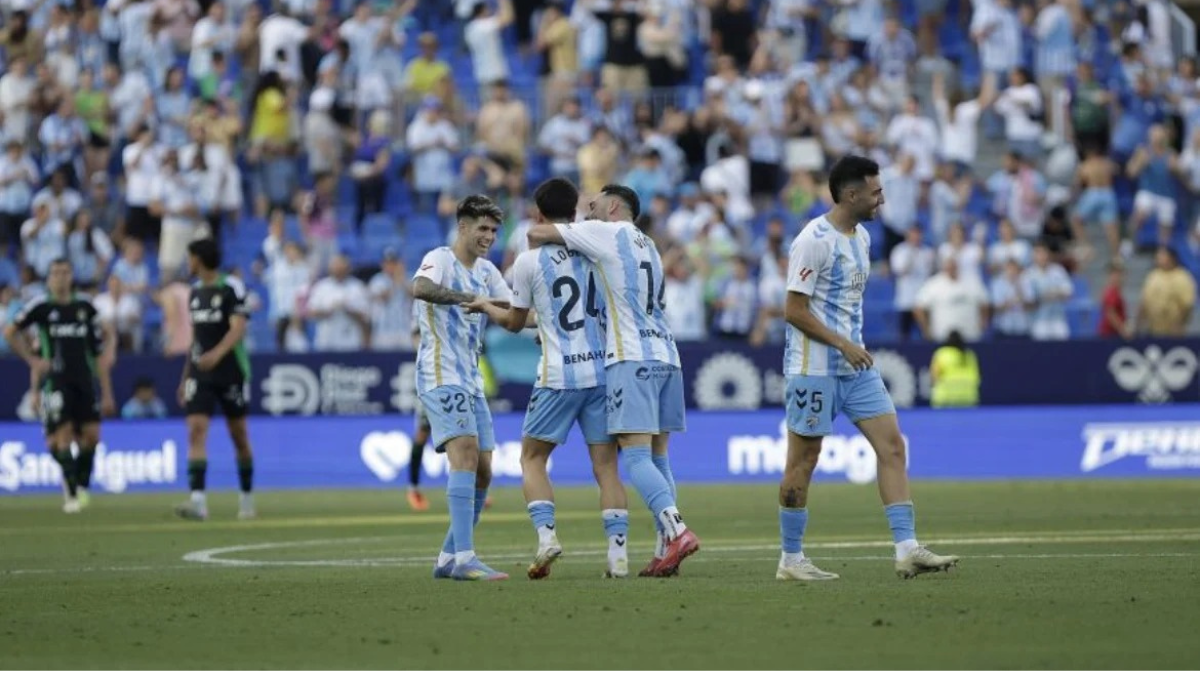 Málaga 2-2 Burgos: Sufrido punto y final