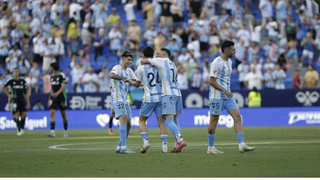 Málaga 2-2 Burgos: Sufrido punto y final