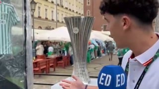 Los secretos del trofeo y del himno de la UEFA Conference League