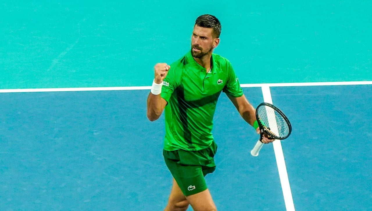 Ventaja inesperada para Djokovic en Miami