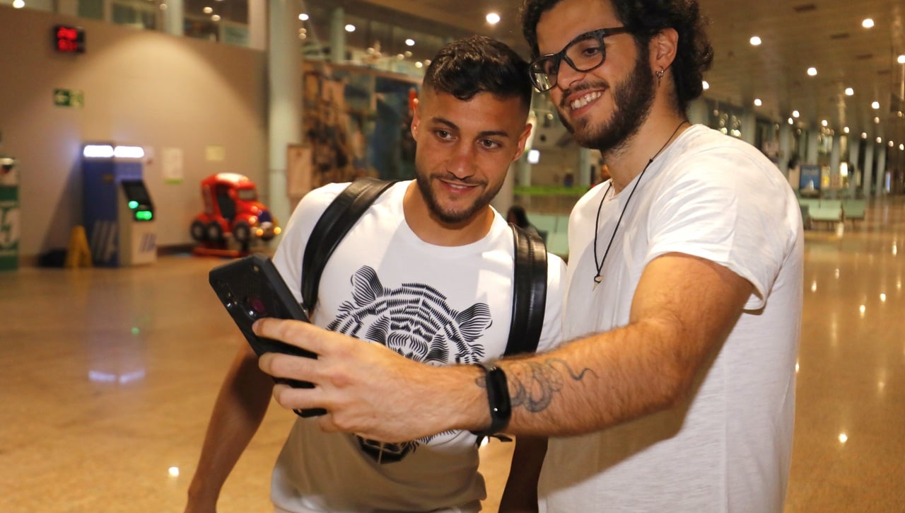 Óscar Rodríguez, en Vigo para pasar el reconocimiento con el Celta