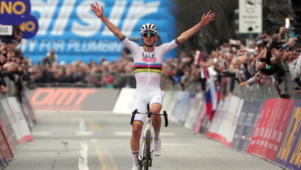 Pogacar consigue su enésima exhibición en Lombardía