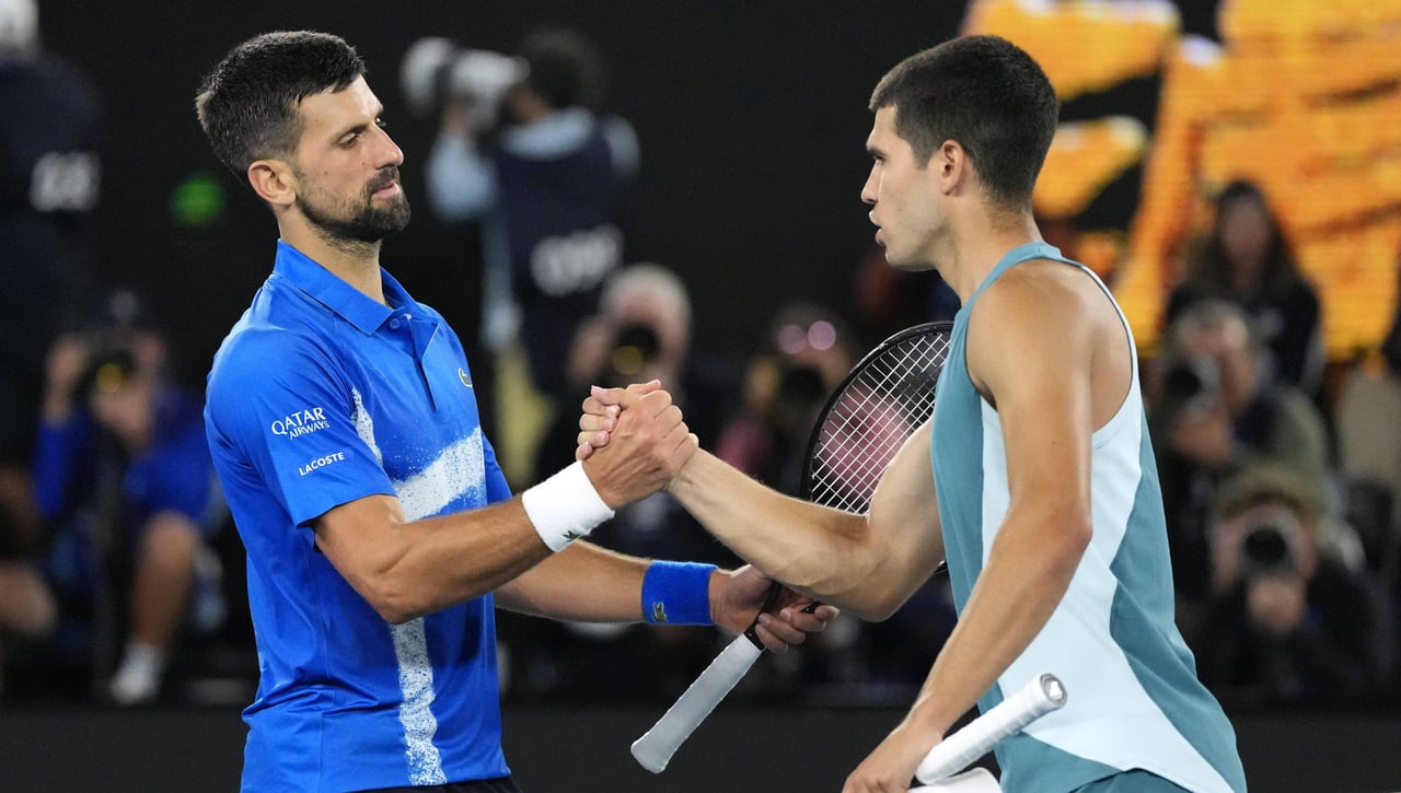 Djokovic y Carlos Alcaraz, expuestos