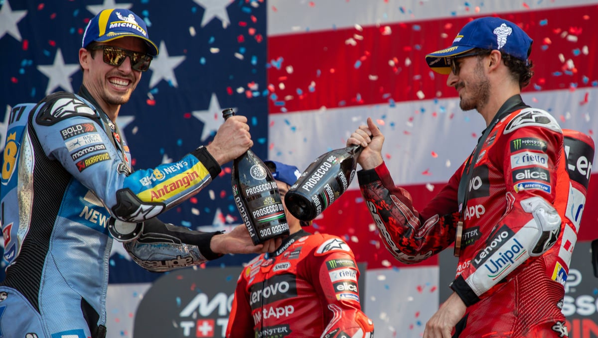 Álex Márquez ya amenaza el puesto de Bagnaia en Ducati