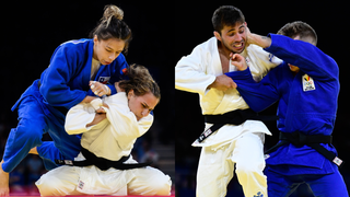 Garrigós y Laura Martínez se 'alían' con Pedro Sánchez y dan esperanzas al judo español en los Juegos Olímpicos de París