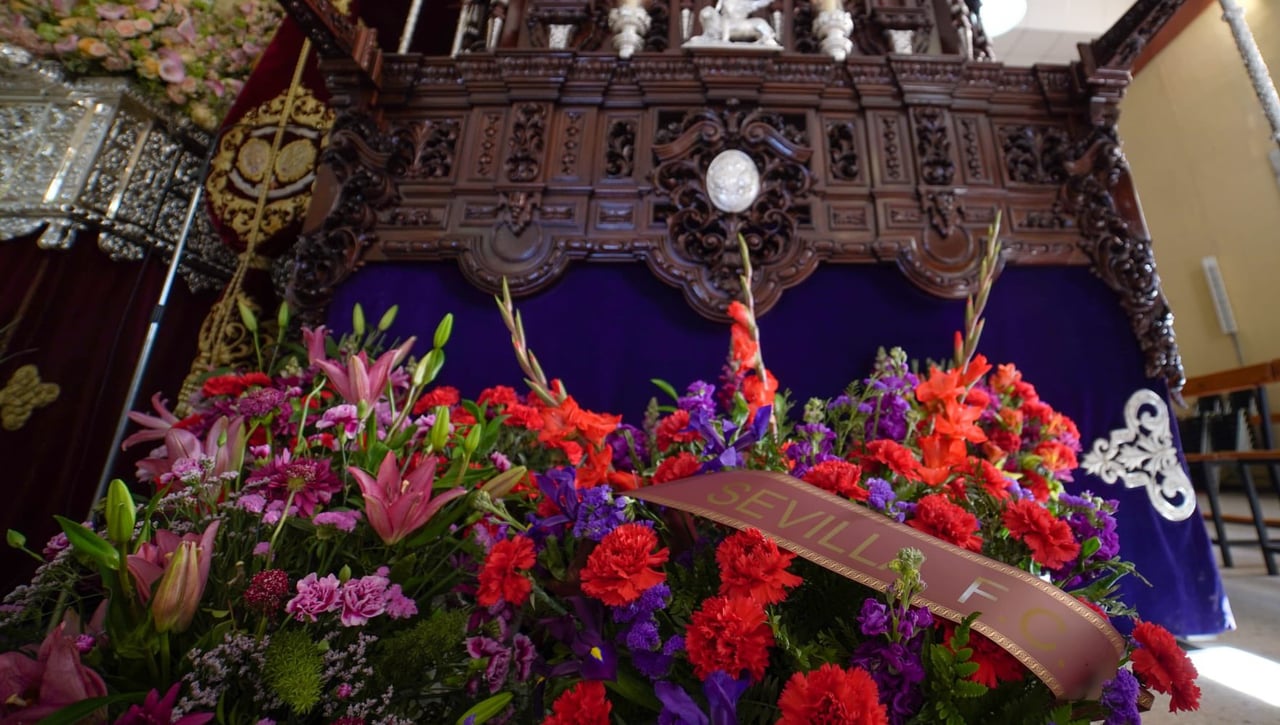 Semana Santa Sevilla 2023: la agenda de actos del Sevilla FC con días, horas, asistentes...