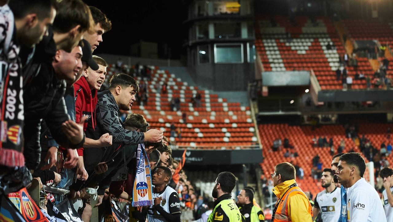 La afición del Valencia no falla