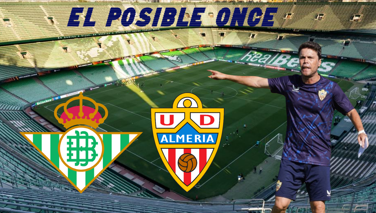 El posible once del Almería frente al Real Betis