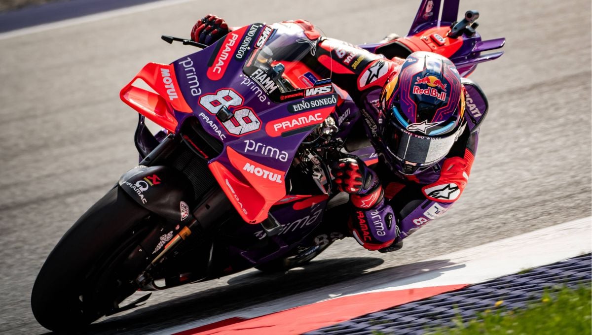 Jorge Martín, indignado con el 'mangazo' de Austria