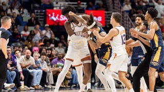 Tremenda bronca entre dos estrellas de la NBA que acabaron a golpes y expulsados