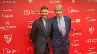 Pellegrini y Joaquín, rendidos ante la trayectoria de Jesús Navas