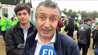 El presidente de la Diputación de Sevilla remarca los valores del deporte en el Cross Internacional de Itálica 2024