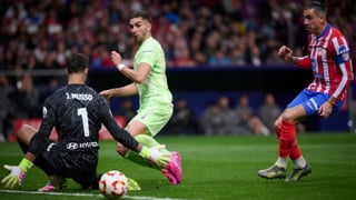 Atlético de Madrid 0- 1 Barcelona: los culés seguirán peleando por el 'triplete'