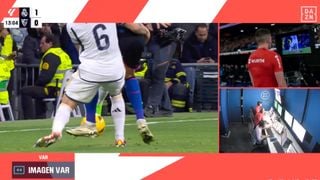 El polémico gol anulado a Lucas Vázquez ante el Sevilla que costó la amarilla a Ancelotti