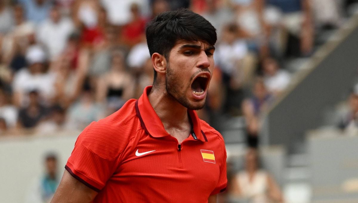 ¡Carlos Alcaraz grita medalla!