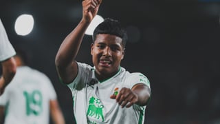 Yeremy Arévalo, en el escaparate del Racing de Santander