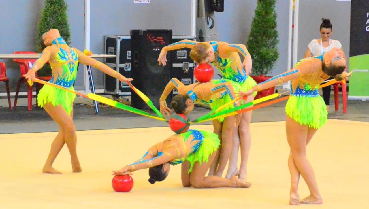 Écija acoge la primera Jornada de Conjuntos Prebenjamín, Benjamín y Alevín de gimnasia rítmica