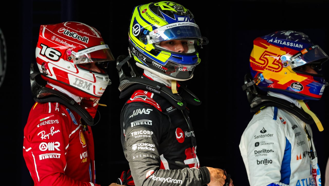 F1 GP Bélgica 2025 | Pole y parrilla completa del Gran Premio de Fórmula 1: Fernando Alonso y Carlos Sainz, hundidos