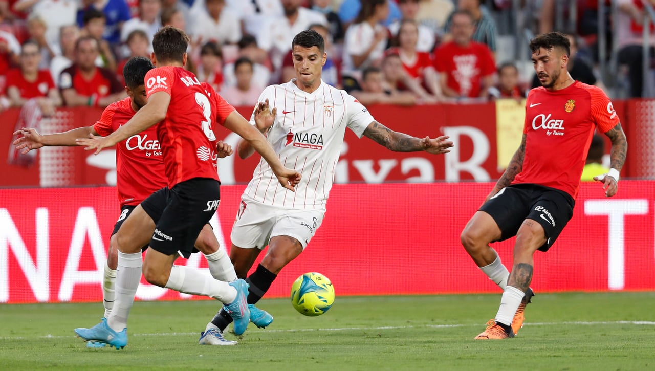 Dónde ver en directo el Sevilla - Mallorca por televisión y online