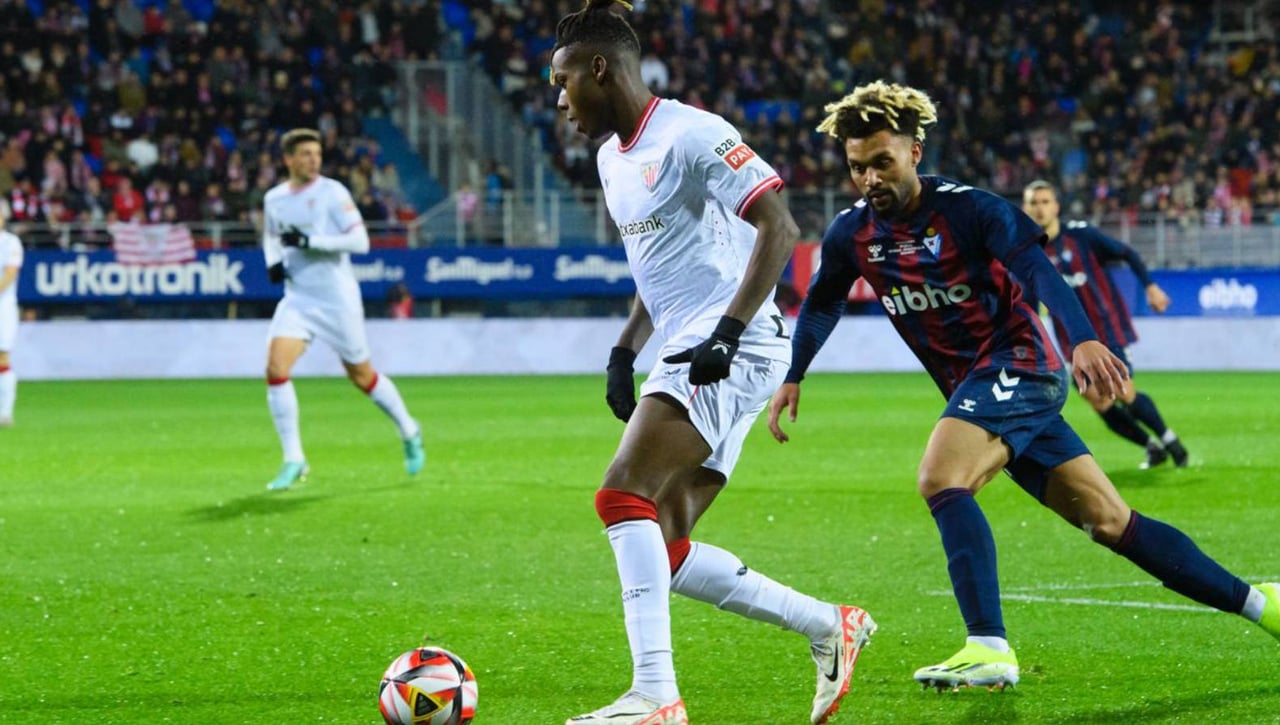 Nico Williams vuelve a ser motivo de debate en San Mamés