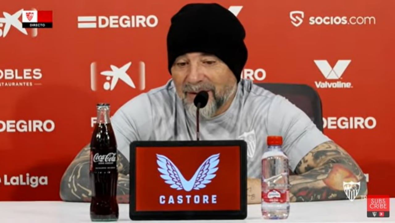 Sampaoli sobre Gattoni, el tiempo de baja de Badé, la paciencia de Rafa Mir y la vuelta de Alex Telles