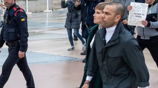 Así ha salido de la cárcel Dani Alves