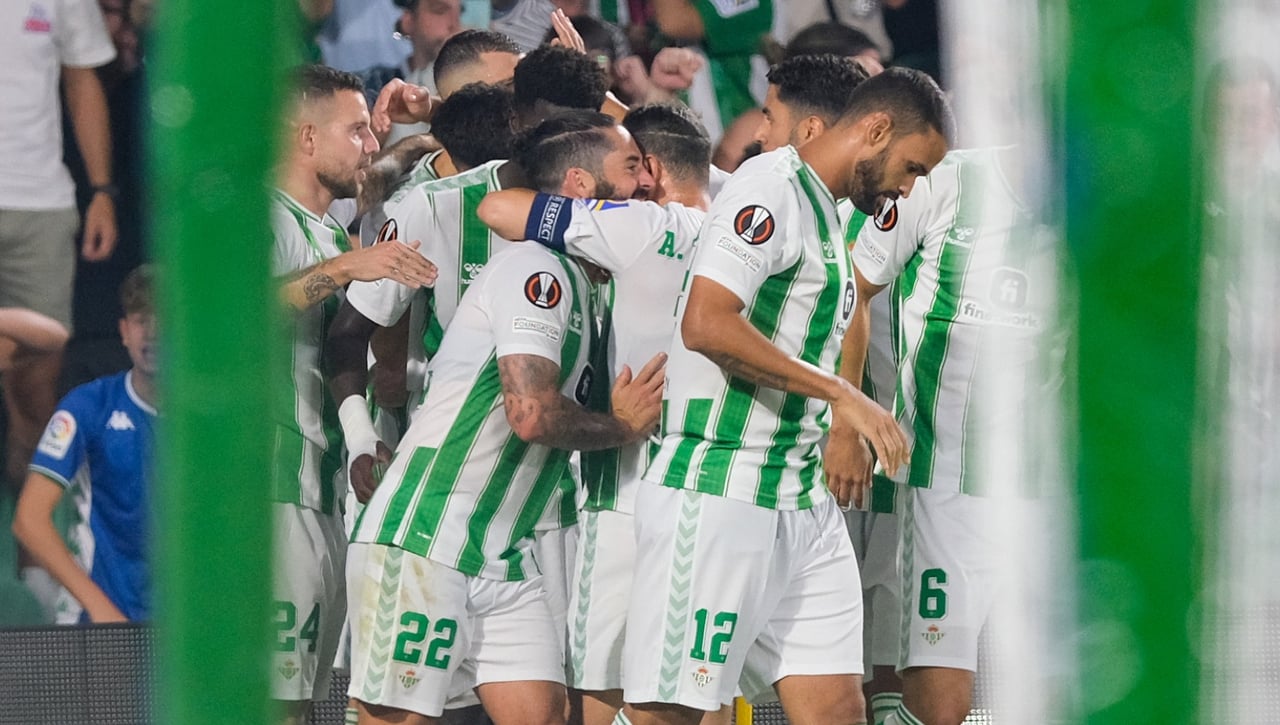 Betis 2-1 Sparta: Despierta a tiempo para sonreír también en Europa