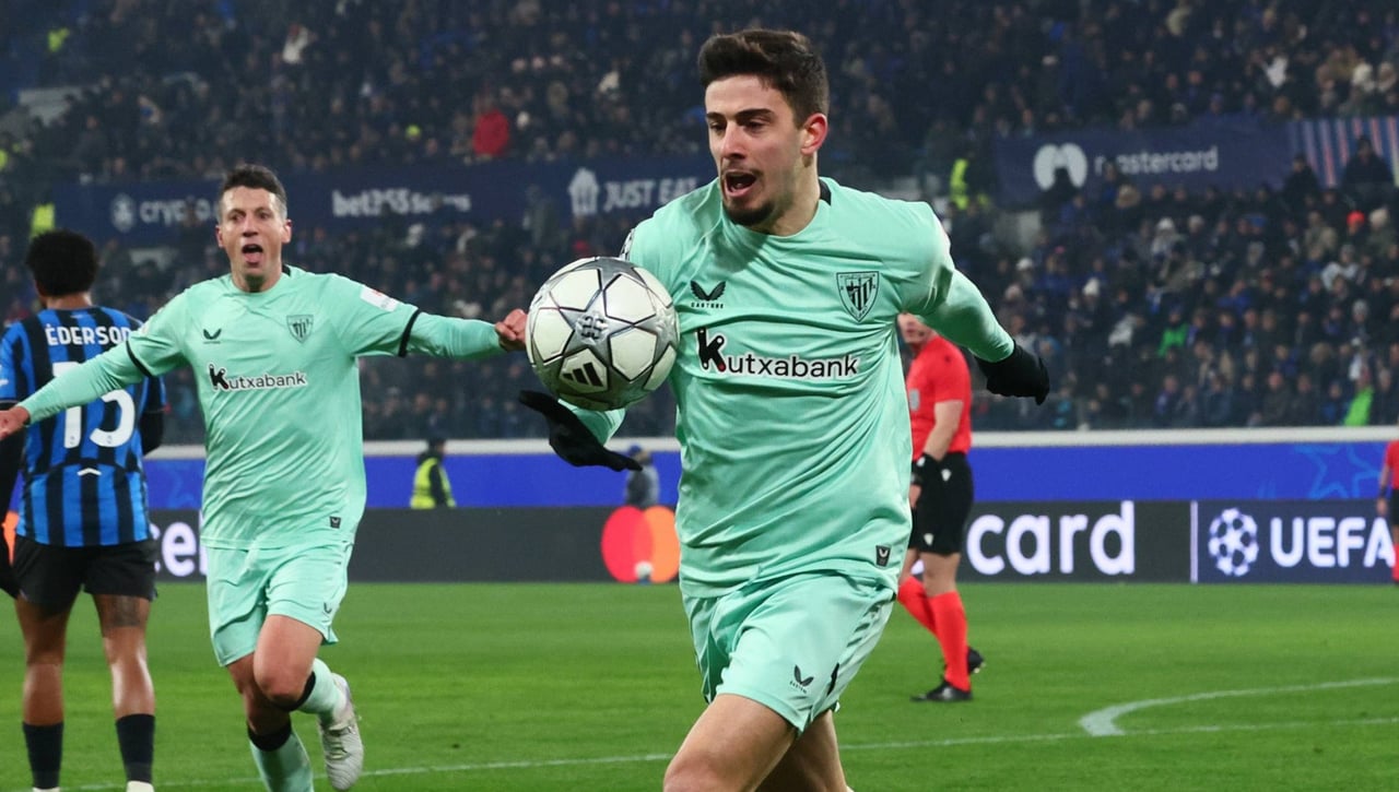 Nico Serrano tiene claro su futuro en el Athletic: "Necesitaba este gol para reivindicarme y querer estar aquí"