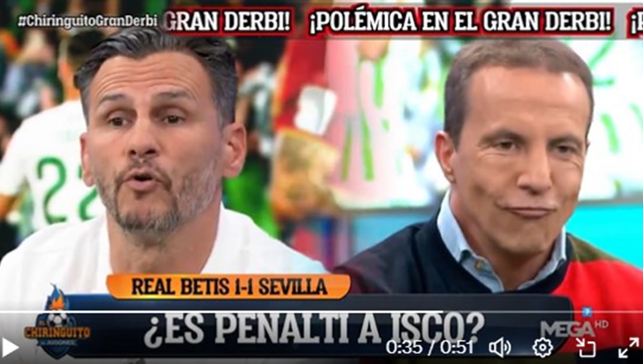 Capi incendia la resaca del derbi con su opinión sobre el Sevilla
