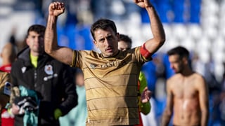 Oyarzabal, contundente sobre Mikel Merino y Le Normand