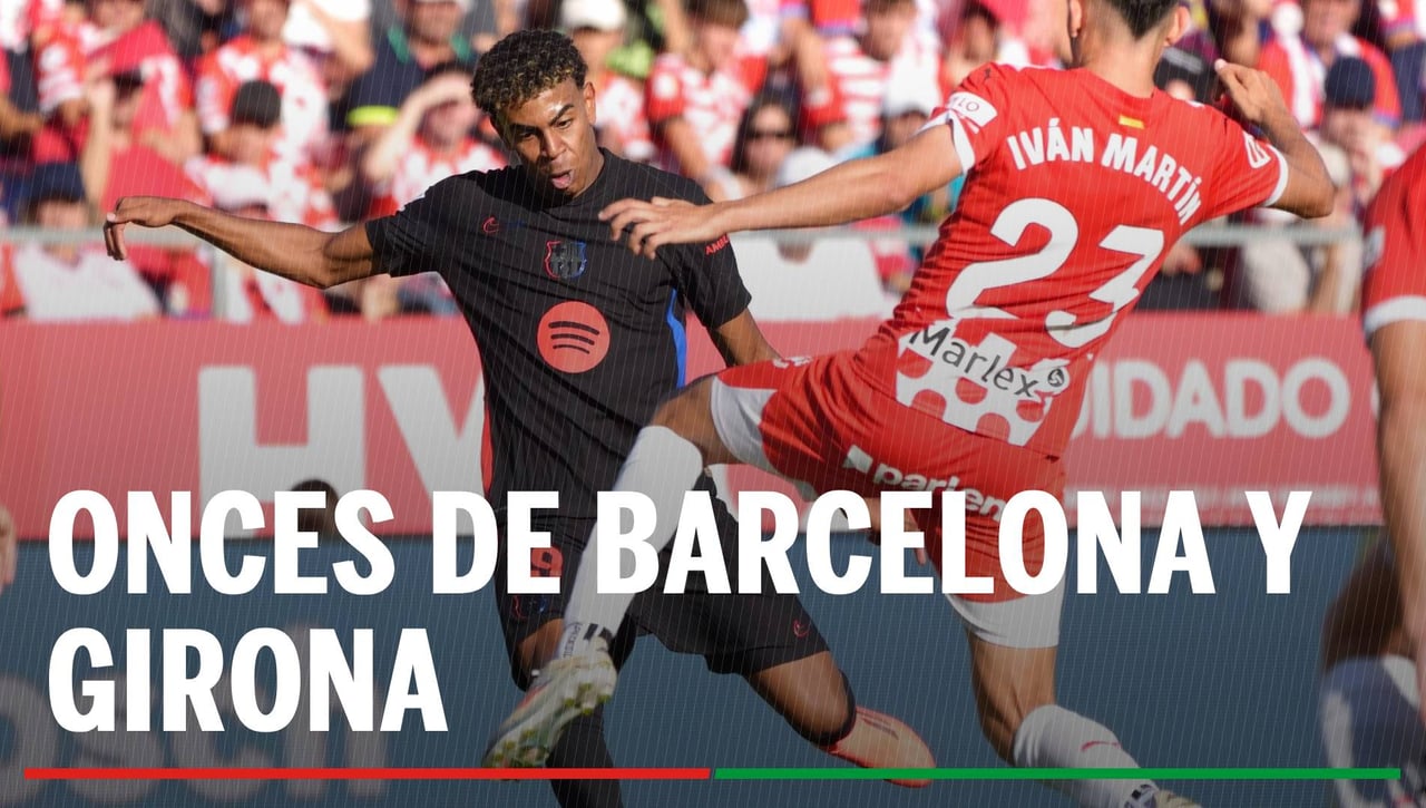 Alineaciones Barcelona - Girona: Alineación posible de Barcelona y Girona en el partido de LaLiga EA Sports