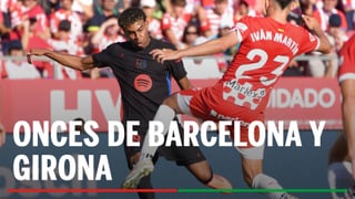Alineaciones Barcelona - Girona: Alineación posible de Barcelona y Girona en el partido de LaLiga EA Sports